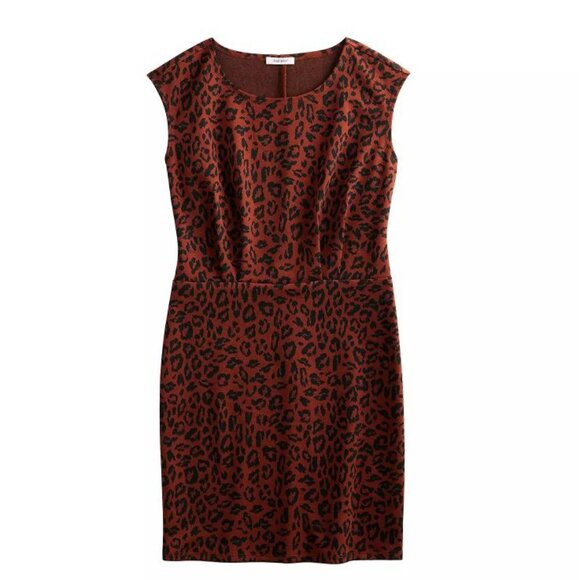 Nine West Cap Sleeve Ponte Sheath Dress Size Small NWT - Picture 4 of 15